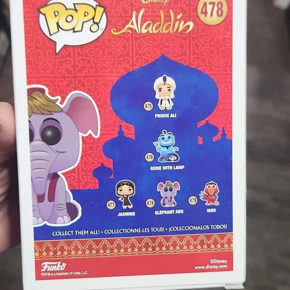 Disney Aladdin Elephant Abu Vinyl Figure - Picture 3 of 5